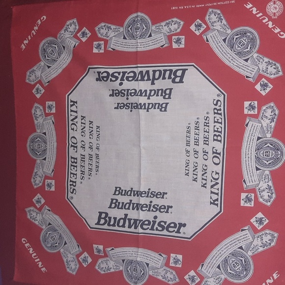 Budweiser Other - Budweiser King of Beer Bandana 1995